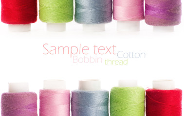 bobbins of thread