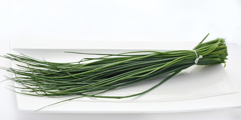 Une botte de ciboulette