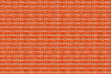 Big horizontal brown brick wall