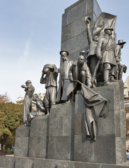 Obraz premium Taras Shevchenko monument in Kharkov