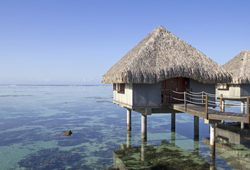 overwater bungalows