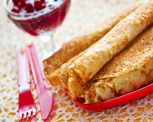 Rolled Pancakes