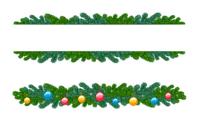 Fir decoration