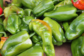 Green peppers