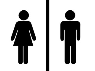 Mann Frau Piktogramm