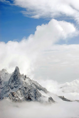 Alpejskie szczyty - obrazy, fototapety, plakaty