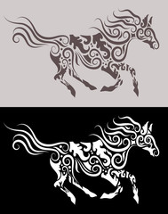 Horse tribal