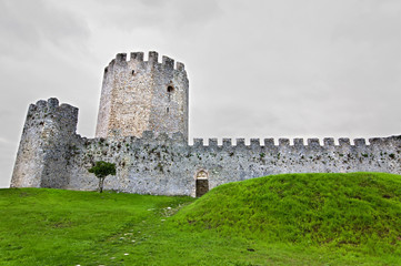 Fototapeta na wymiar Średniowieczny zamek era w Europie Południowej