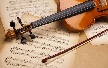 Naklejka premium Classical violin