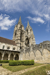 Fototapeta premium Abbey of St-Jean-des Vignes in Soissons