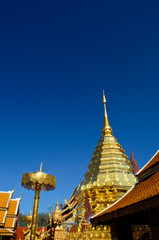 Fototapeta premium Buddhist temple in Chiang Mai