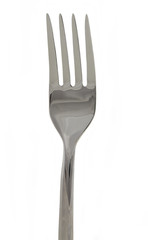 Gabel auf weiß