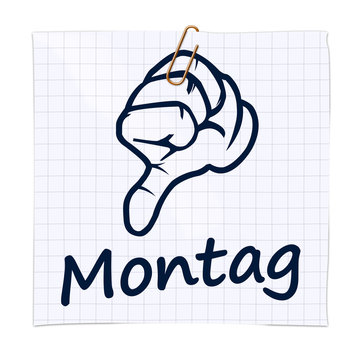 montag wochenende arbeit