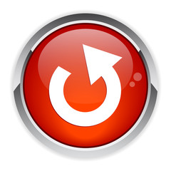bouton internet rejouer icon red