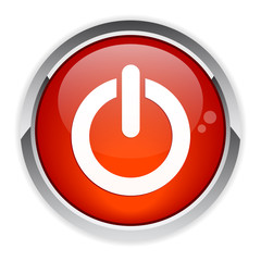bouton internet power red