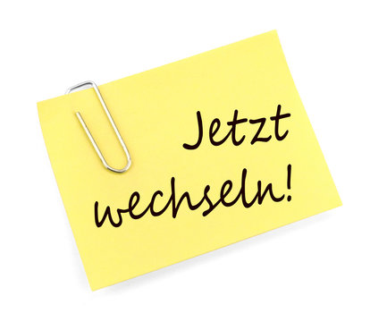 Jetzt wechseln