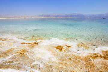 The dead sea in Israel