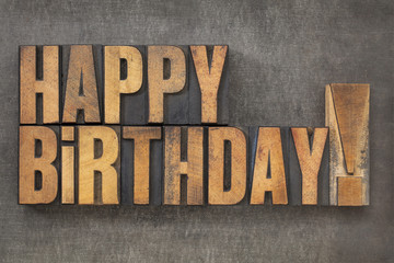 Fototapeta premium Happy Birthday!