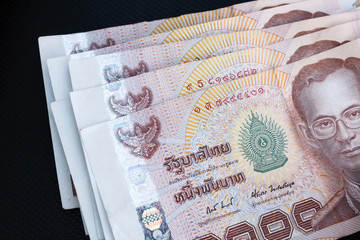 Thai bank notes