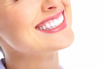 Fototapeta premium Beautiful woman smile.