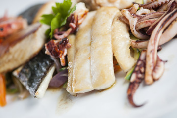 Grigiata di pesce