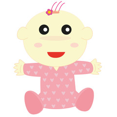 Obraz premium Baby born