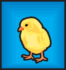 Clip art new born chiken