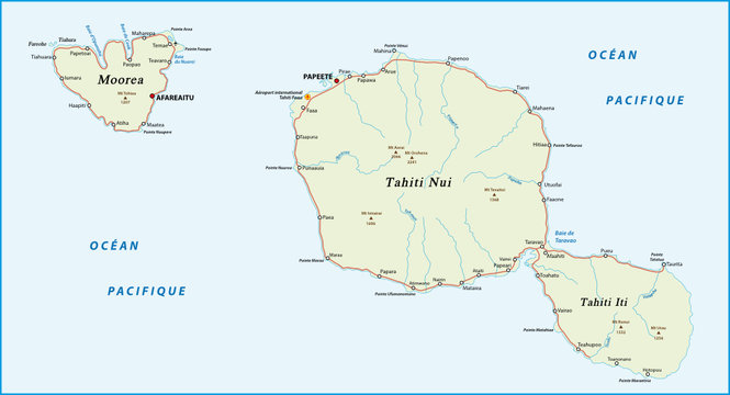 Tahiti, Moorea