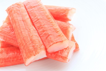 close of of Japanese proceeded food Kamaboko