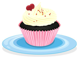 a cupcake