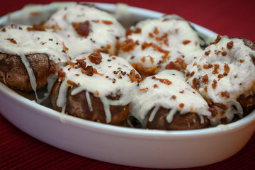 Baked Stuffed Mushrooms