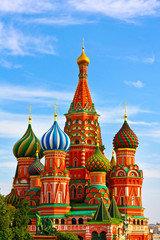 Fototapeta na wymiar Moscow, Saint Basil's Cathedral, Russia