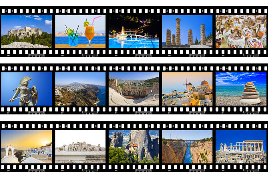 Frames of film - Greece travel (my photos)