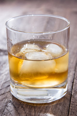 Rum on the rocks