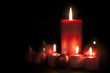 Christmas candles