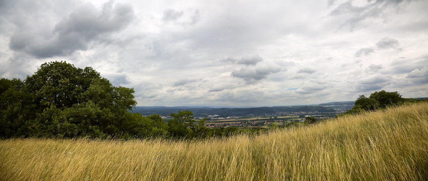 Panorama of city Merzig