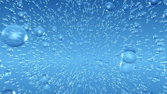 Blue bubbles
