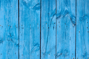 Naklejka premium Texture Wood blue panel background