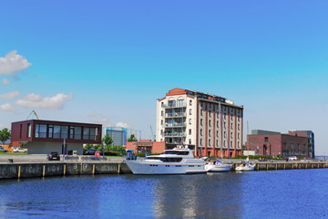 Obraz premium Hafen von Wismar