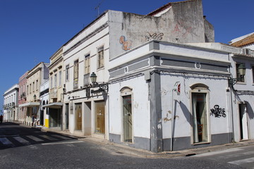Esquina de una calle portuguesa