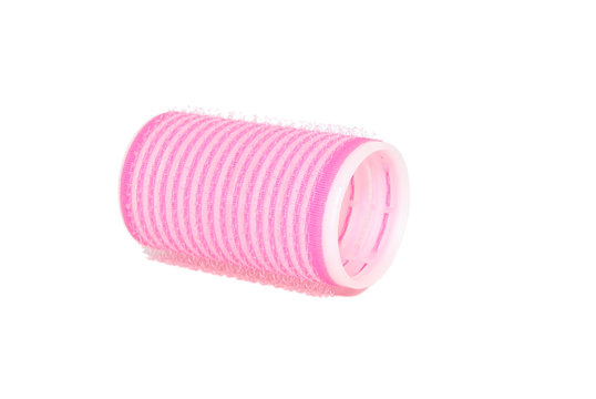 One velcro roller lying on its side