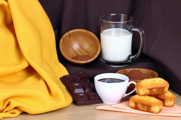 Plum cake e cioccolata