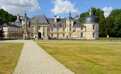 Chateau in Burgund, Frankreich