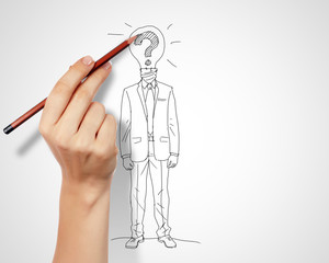 Questions and challenges in business drawing