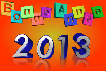 Bonne Année 2013 Festif