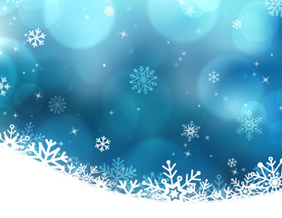 Background with Snowflakes