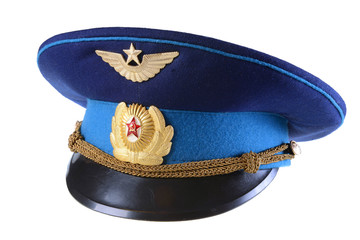 Russian military pilot hat