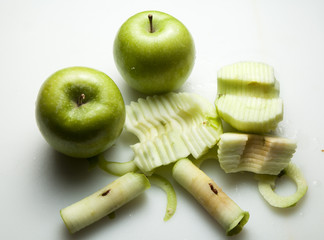 Sliced Apples