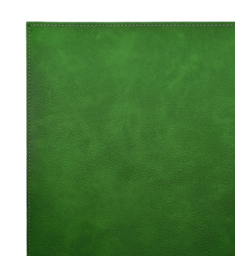 Green Leather Cover Of The Book