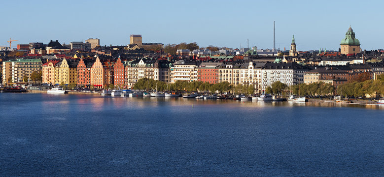 Panorama Kungsholmen Stockholm.